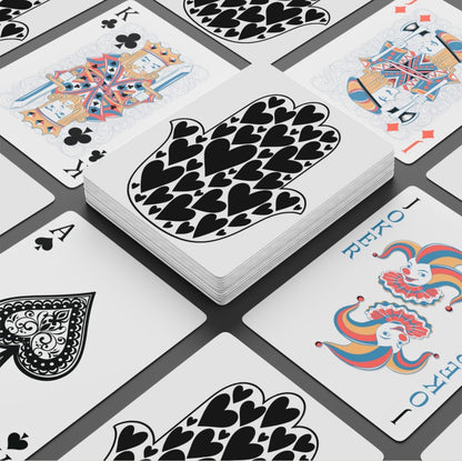 Hamsa Hearts Deck Of Playing Cards Canasta Lover