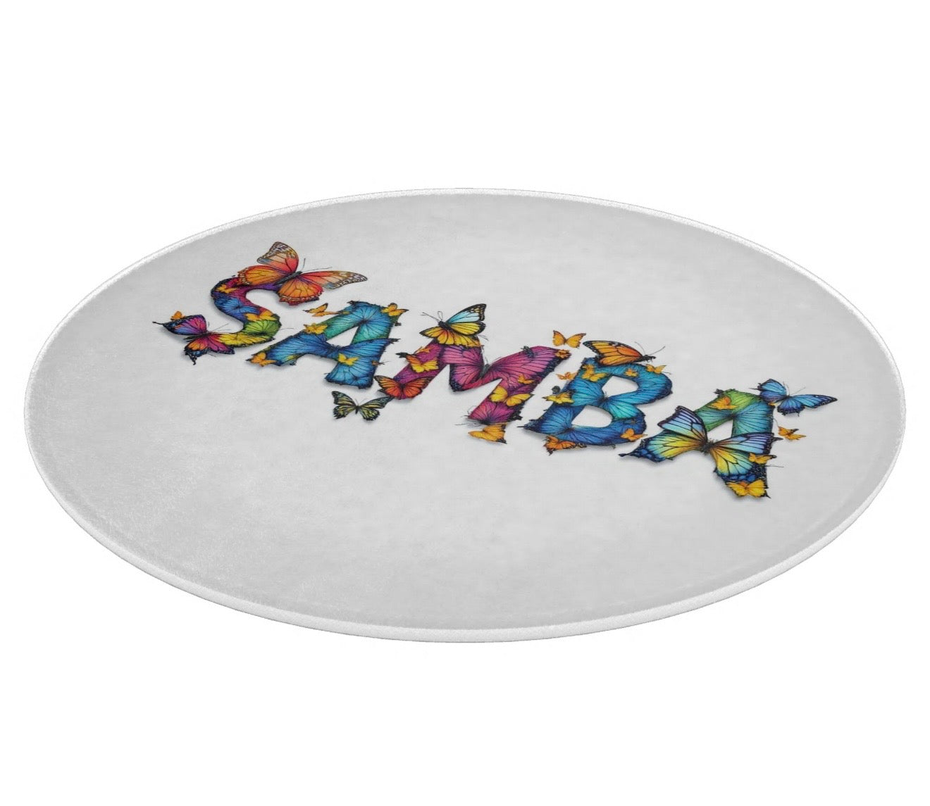 Samba Butterfly Cutting Board Serving Platter