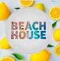 Beach House Beach Scene Cutting Board Serving Platter