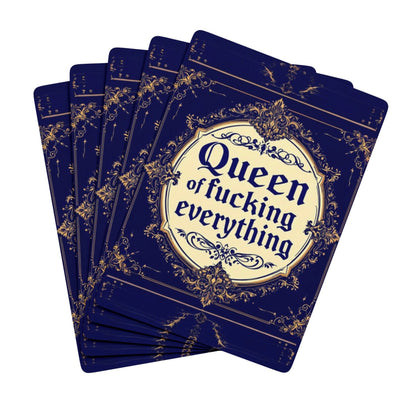 Queen Of Fucking Everything Deck Of Playing Cards