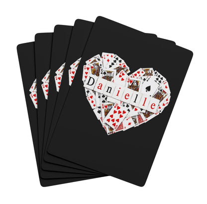 Personalized Custom Playing Cards Hearts Deck Of Playing Cards