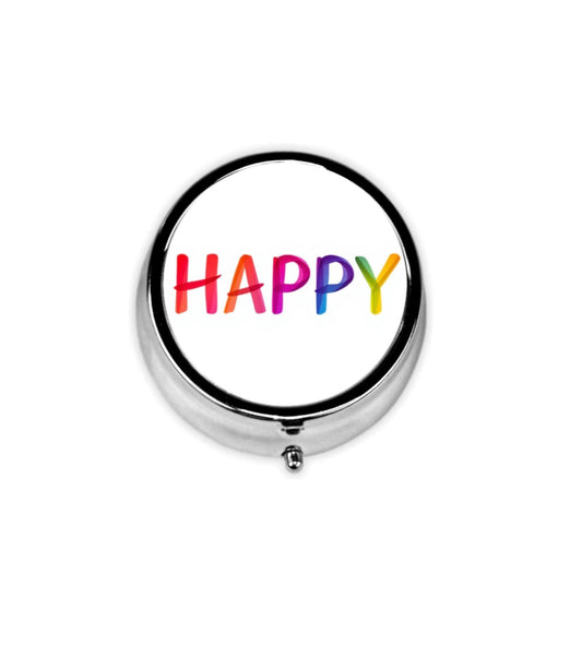 Happy Pill Case