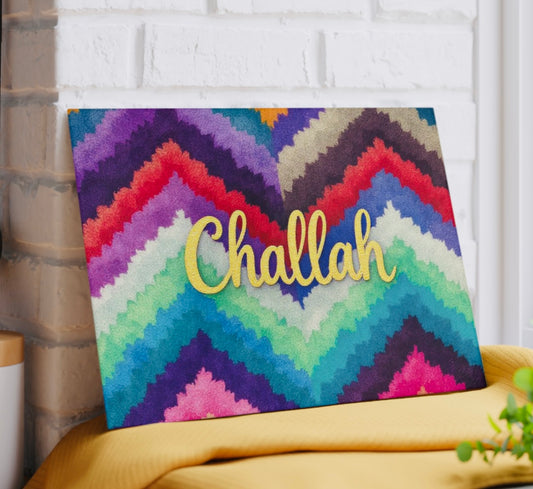 Chevron Challah Board Cutting Board