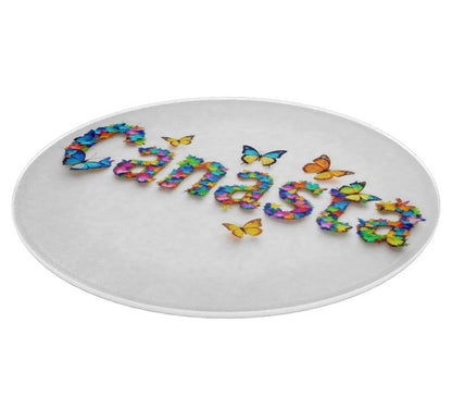 Butterfly Canasta Cutting Board Serving Platter