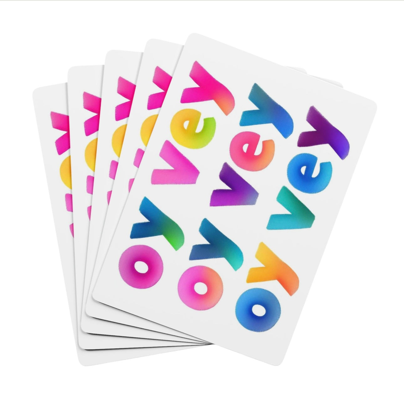 Oy Vey Set Of Playing Cards