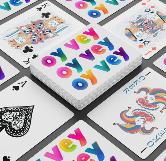 Oy Vey Set Of Playing Cards
