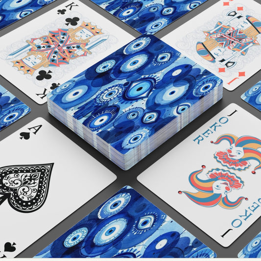 Hamsa Evil Eye Set Of Playing Cards