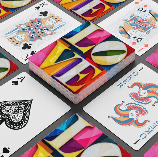 Love Art Set Of Playing Cards