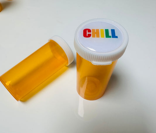 Chill Pill Bottle Pill Case