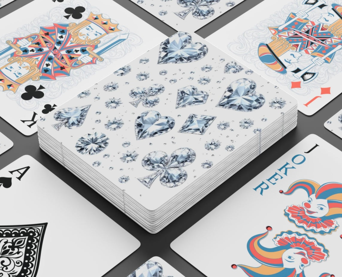Diamonds Are A Girl’s Best Friend Card Symbols Canasta Deck Of Playing Cards