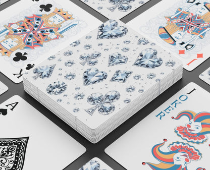 Diamonds Are A Girl’s Best Friend Card Symbols Canasta Deck Of Playing Cards