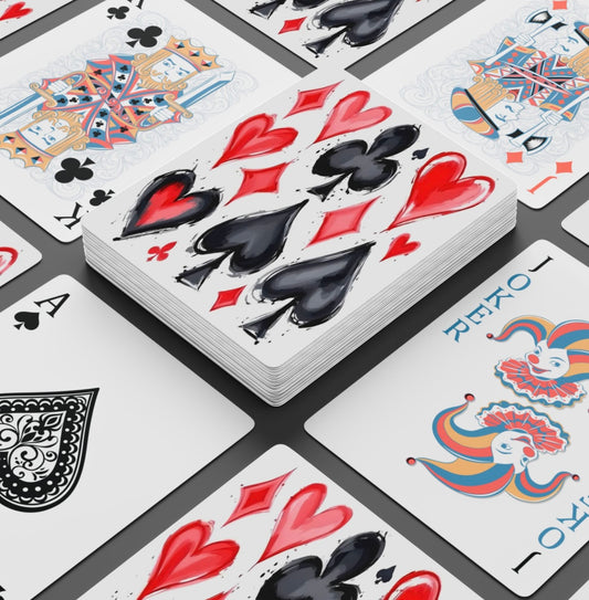 Card Symbols Art Deck Of Playing Cards