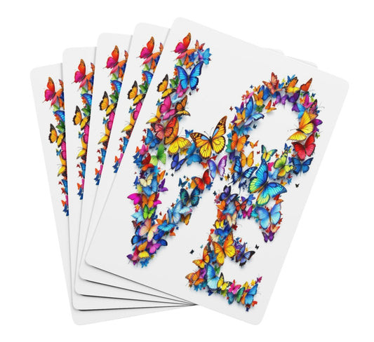 LOVE Butterfly Deck Of Playing Cards