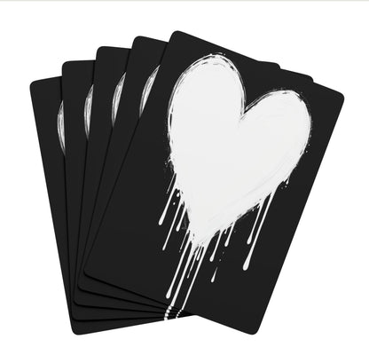Abstract Heart Deck Of Playing Cards