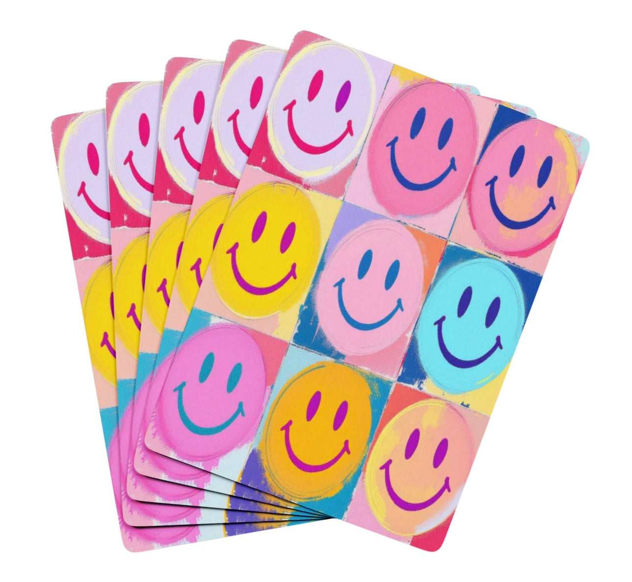 Happy Face Smiley Face Dec Of Playing Cards