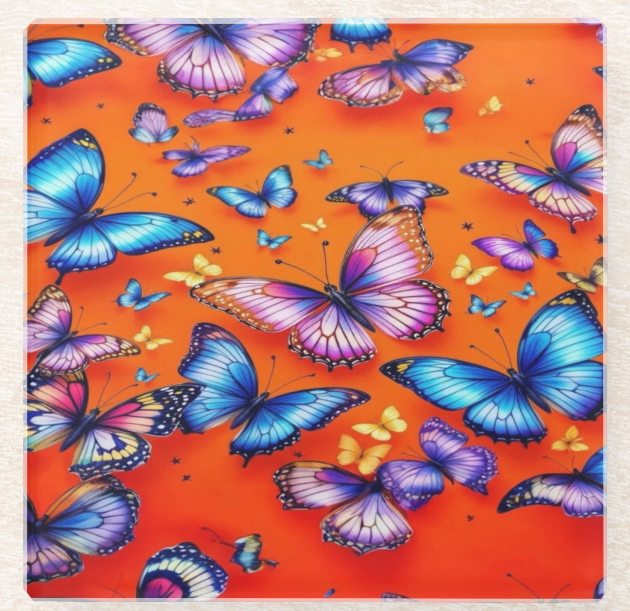 Butterfly Lover Coaster Set