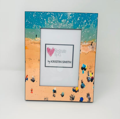 Beach Scene Photo Picture Frame