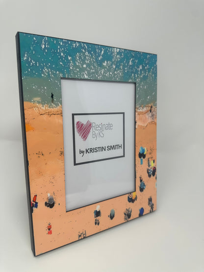 Beach Scene Photo Picture Frame