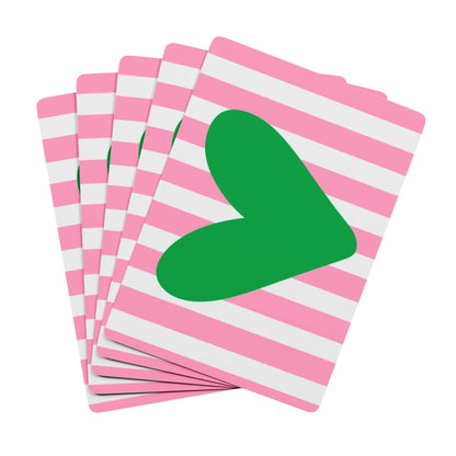 Modern Heart Deck Of Playing Cards