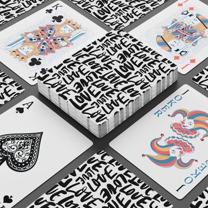 All The Love Deck Of Playing Cards Canasta Cards