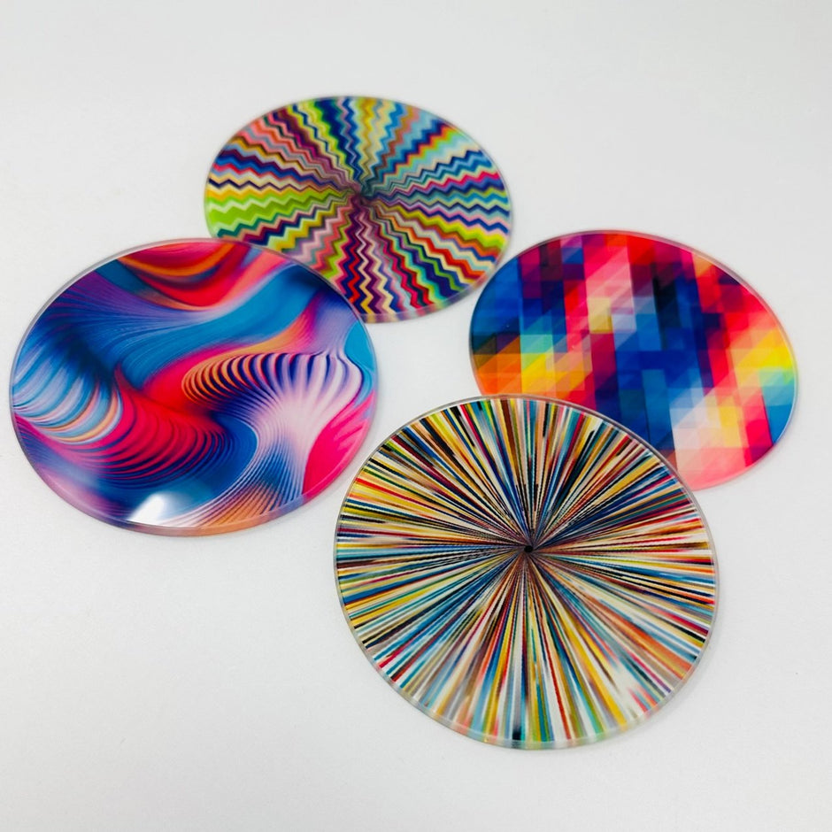Alternative Coasters Unique Drink Coasters | Custom Acrylic Coasters – by Kristin Smith ...