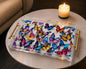 Butterfly Colorful Art Acrylic Tray