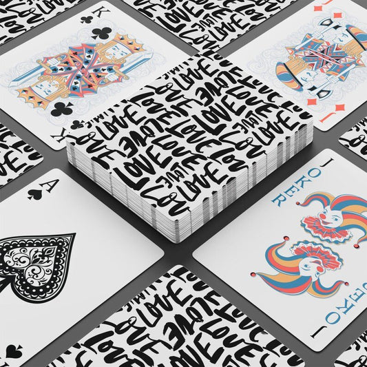 Graffiti Love Playing Cards Canasta