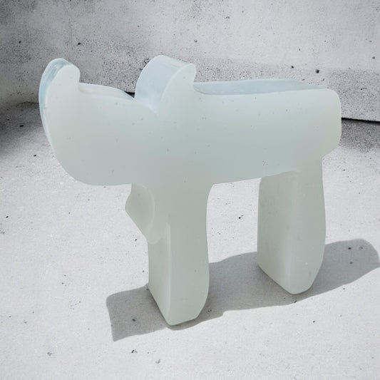 Chai Life Resin Sculpture White