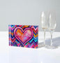 Mr. & Mrs. Wedding Gift Crystal block