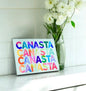 Canasta Abstract  Cutting Board Charcuterie Board