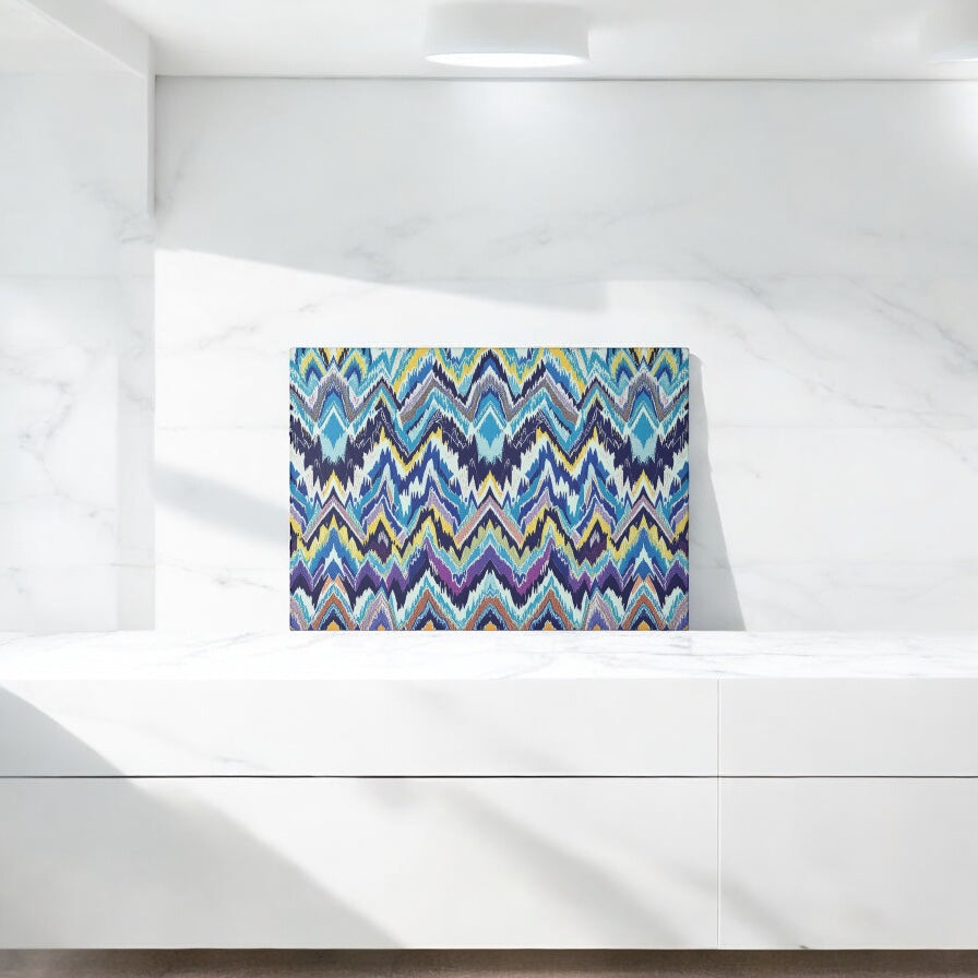 Abstract Zig Cutting Board Charcuterie