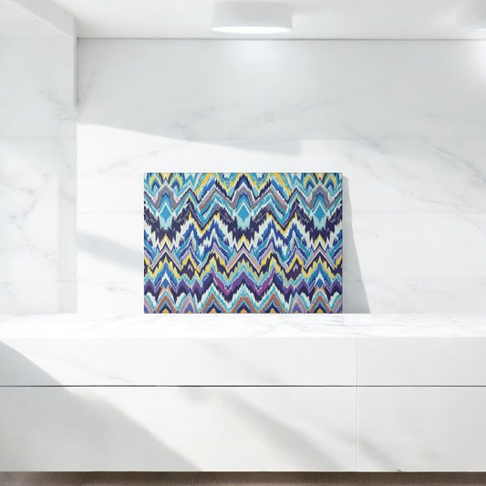 Abstract Zig Cutting Board Charcuterie