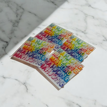 Mahjong Coaster Set