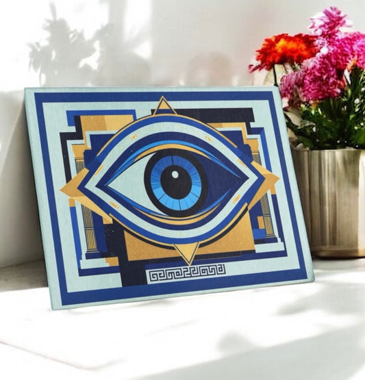 Elegant Evil Eye Cutting Board