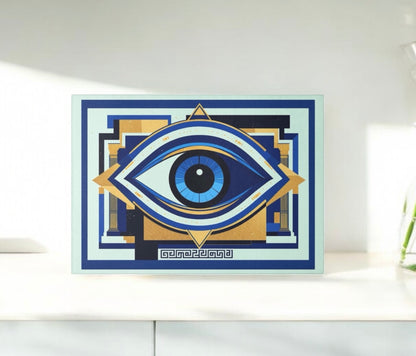 Elegant Evil Eye Cutting Board