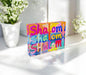 Shalom Art Crystal Block Table Decor