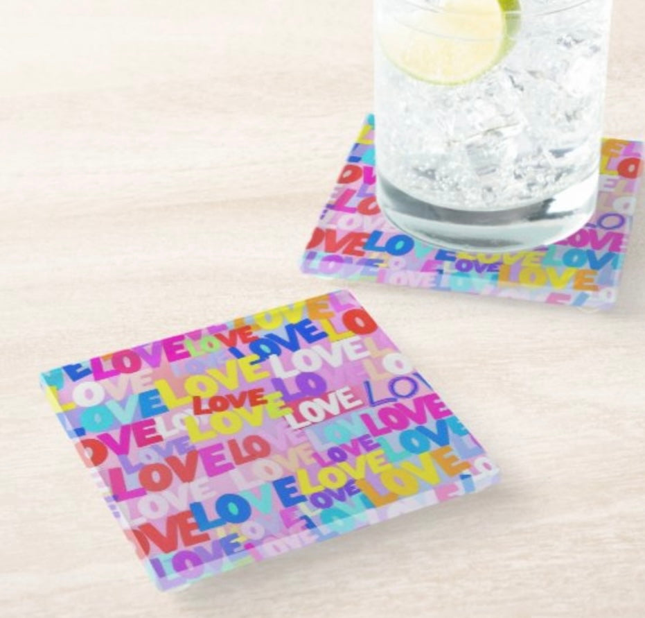 All The Love Coaster Set