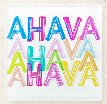 Ahava Love Coaster Set