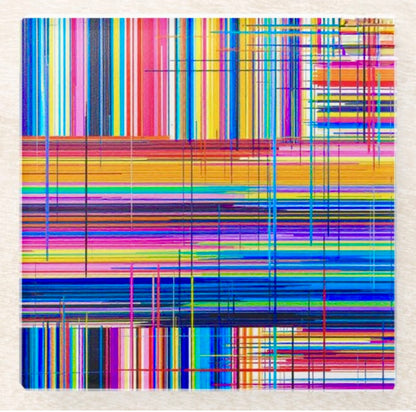 Gorgeous Colorful Abstract Coaster Set