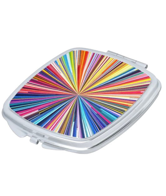 Colorful Abstract Pocket Mirror