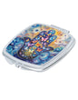Hamsa Butterfly Pocket Mirror