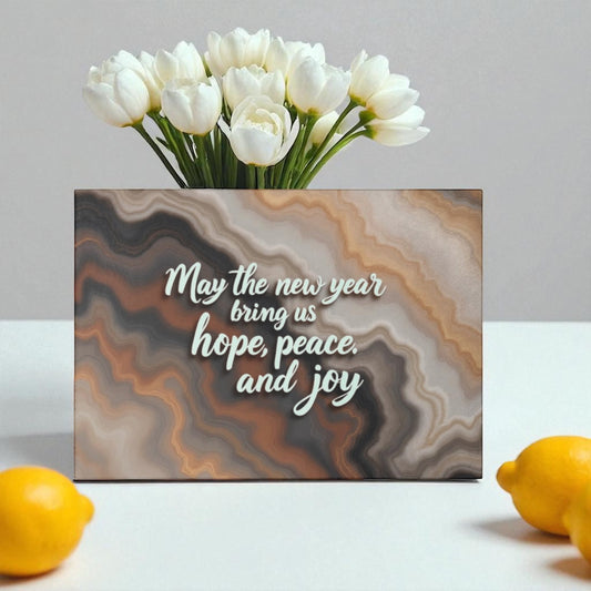 Yom Kippur Glass Cutting Board Challah Board