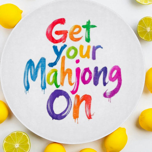 Get Your Mahjong On Cutting Board Serving Platter
