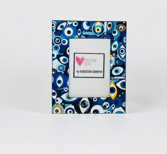 Evil Eyes Picture Photo Frame