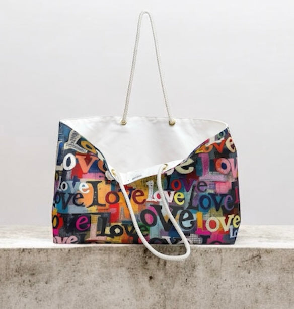 All The Love Art Tote Bag