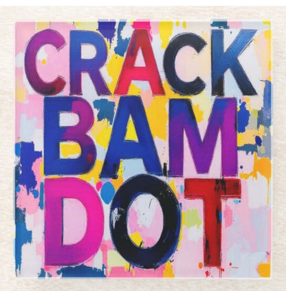 Crack Bam Dot Mahjong Coaster Set