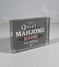 Quiet Mahjong Fame In Play Crystal Block