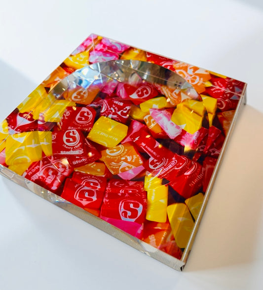 Starburst Acrylic Candy Dish Catchall Tray