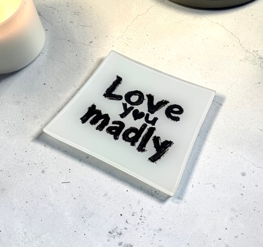Love You Madly Trinket Tray Catchall