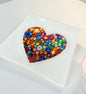 Gems and Diamonds Love Heart Trinket Tray Catchall